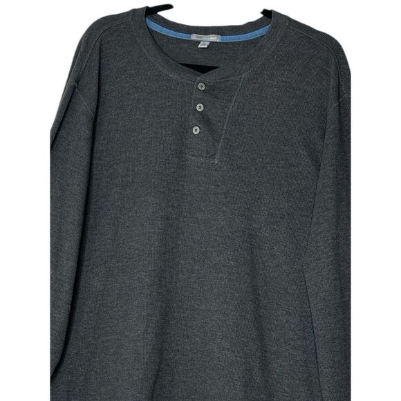Horny Toad Pullover Thermal Shirt Mens XL Gray Long Sleeve‎ Cozy Stretch Outdoor - Picture 9 of 9